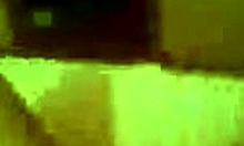 Shy brunette sweetie sucks and gets drilled in bedroom