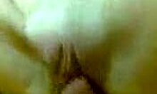 Check this homemade tape of a moaning european hottie. She's spreading wide for close-up shaved pussy action!