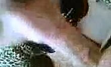 Boyfriend's Slutty GF Sucks His Cock with Ball Licking!