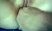 Boyfriend records home made amateur masturbation