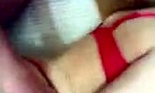 boyfriend drills ex girlfriend in lingerie