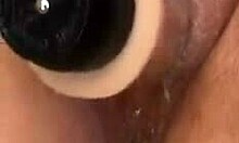 Dirty Teen Fucks Dildo Before Blowjob?