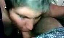 Dazzling Mature Babe Deepthroats a Thick Cock in Homemade POV Action