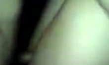 two lovers share intimate homemade moment