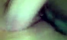 amateur girlfriend's shaved pussy pounded hard by cock