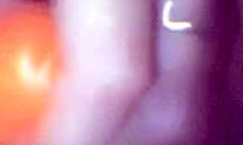 young sweetie satisfying herself with big dildo in private homemade moaning