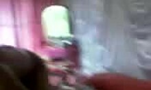 Hottie Gobbles Boyfriend's Cock In Homemade Video.