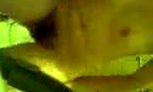 Naughty Teen Hottie Cleans Her Hairy Slit