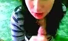 Cute Brunette Girlfriend Sucking Cock In POV