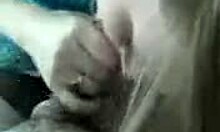 I watch the dazzling diva suck dick in this homemade clip