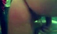 Teen masturbates in bathroom.