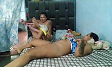 Horny Dude Pounds Girlfriend In Missionary