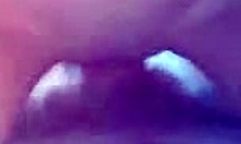 amateur girlfriend's shaved pussy pounded hard by cock