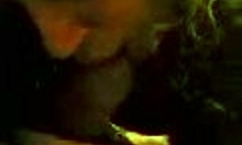 Dazzling Amateur Diva Deepthroats Big Schlong on Homemade Bed