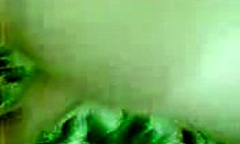 Aroused hottie relaxes at home with toys