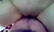 Brunette slut sucks cock and gets fucked in POV 😏