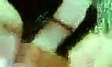 Boyfriend's Slutty GF Sucks His Cock with Ball Licking!