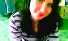 Cute Brunette Girlfriend Sucking Cock In POV