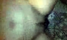 In this homemade scene, the amateur russian girlfriend with big tits spreads and fucks in doggystyle, making her boyfriend cum quickly with a cumshot