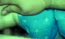 russian girlfriend's trimmed pussy gets drilled with big cock on bed 😏