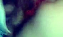 slutty amateur brunette joins hot threesome with blowjobs and sex