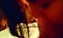 Amateur hottie gets a massive cum bath!