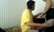 I got a nice blowjob and doggystyle fuck from my hot ex gf with her big tits.