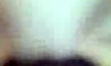 amateur girlfriend's shaved pussy pounded hard by cock