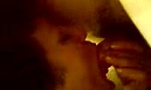 Short-haired sweetie blows husband's cock!