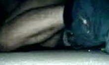 Amateur Brunette in White Socks Gets Blowjob and Missionary Fuck