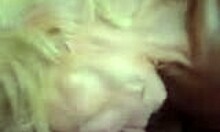 Amateur blonde teen deepthroats boyfriends rod in pov bed blowjob 😍