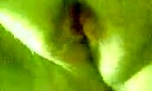 Aroused hottie relaxes at home with toys