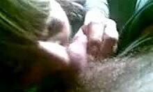 Amateur Sweetie Says, 'Oh Wow, Cum In My Mouth!' During Blowjob.