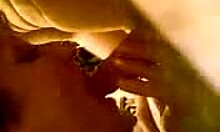 Short-haired sweetie blows husband's cock!