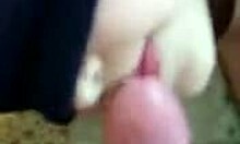 hot girlfriend used like a slut in a home made clip, tied up for oral and fingering fetish.