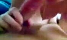 Sweet Amateur Girlfriend Devours Huge Cock in Homemade Blowjob Video