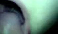 hot amateur ex gf swallows a cock in a porn video