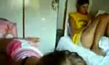 Amateur Blondie Sucks a Cock in a Homemade Video