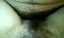 girlfriend with a hairy pussy gets fucked hard