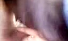 Horny Russian Whore Sucks Dude's Cock Outdoor, Spreading Shaved Pussy For Blowjob