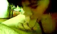 Chubby redhead sucks cock first time pov