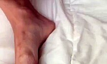 Crystina Rossi teases pussy and shows sexy feet!