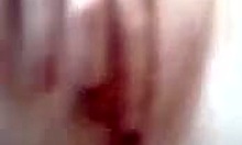 Smooth pussy amateur finger-blasts herself on cam with close-ups 😉