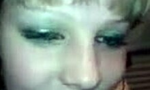 Shy russian girl shows her beauty