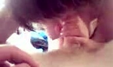 Amazing Blowjob From Horny Amateur Girlfriend!