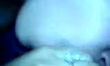 Naughty redheaded amateur babe sucks cock and fucks in ass with natural tits