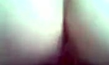 Russian Ex-Girlfriend Fingers Shaved Pussy Hard