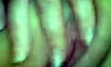 Amateur princess fingers her twat in homemade clip