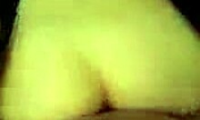 blonde girlfriend rides her boyfriend's dick so good 😍