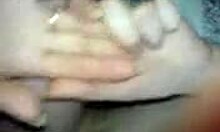 yo, my shy girlfriend is licking my long cock right now!